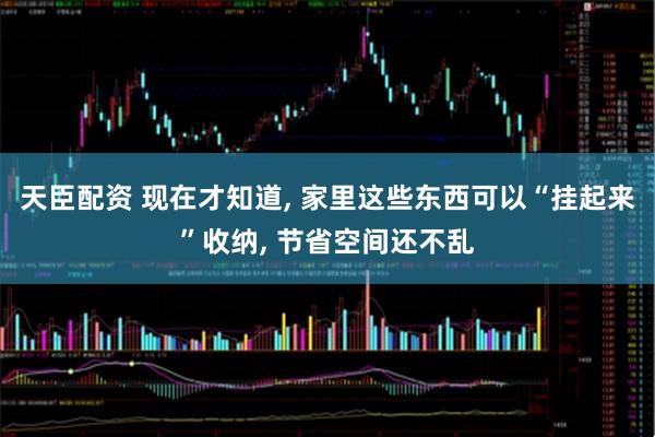 天臣配资 现在才知道, 家里这些东西可以“挂起来”收纳, 节省空间还不乱
