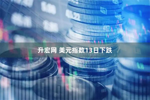升宏网 美元指数13日下跌