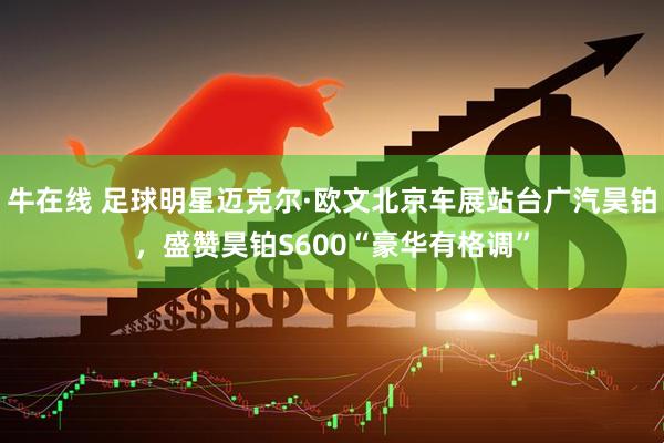 牛在线 足球明星迈克尔·欧文北京车展站台广汽昊铂，盛赞昊铂S600“豪华有格调”